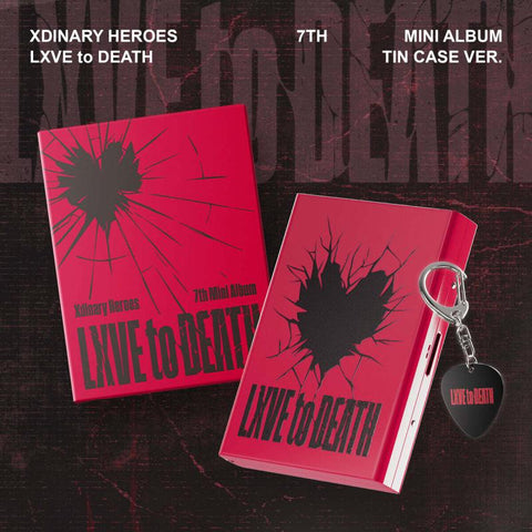 [PREORDER] : Xdinary Heroes - LXVE to DEATH (Tin Case ver.)