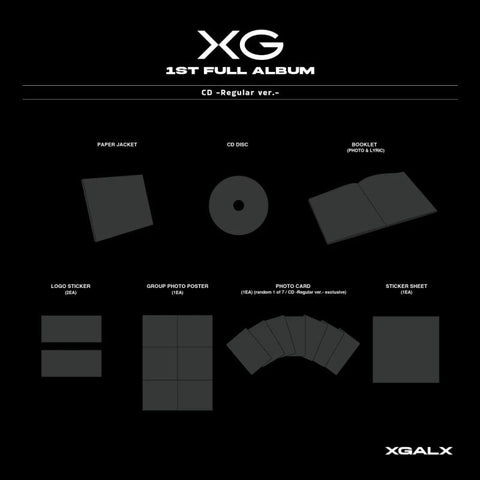 [PREORDER] : XG - 1st Full Album (Regular Ver.)