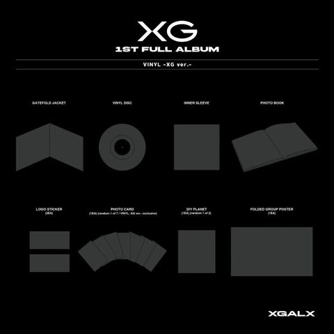 [PREORDER] : XG - 1st Full Album (VINYL Ver.)
