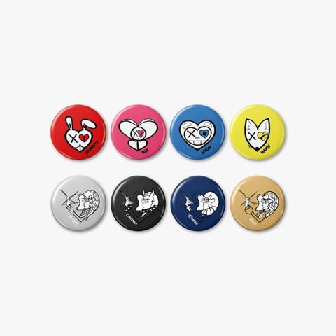 [PREORDER] : XLOV - 2026 ASIA TOUR 'SERVING-X' OFFICIAL MD : RANDOM PIN BUTTON