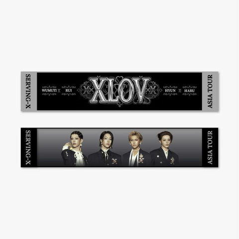 [PREORDER] : XLOV - 2026 ASIA TOUR 'SERVING-X' OFFICIAL MD : TOWEL SLOGAN