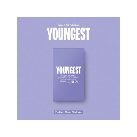 [PREORDER] : YOUNG K (DAY6) - YOUNGEST (Platform Album FANS ver.)
