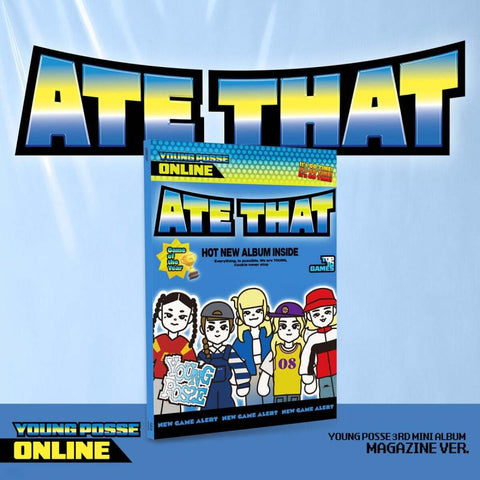 [PREORDER] : YOUNG POSSE - ATE THAT (Magazine Ver.)