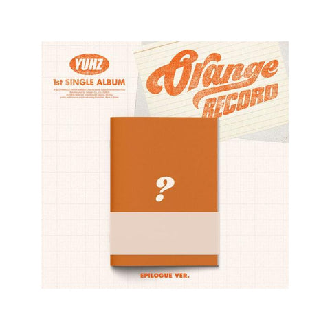 [PREORDER] : YUHZ - Orange Record (Kiwee Epilogue Ver.)