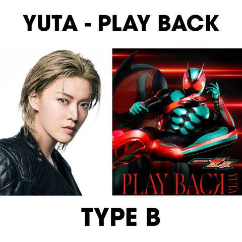 [PREORDER] : YUTA (NCT) - PLAY BACK (TYPE B)
