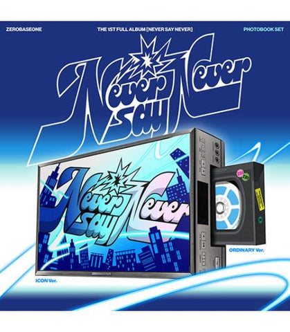[PREORDER] : ZEROBASEONE - NEVER SAY NEVER (ICON PHOTOBOOK Ver.)