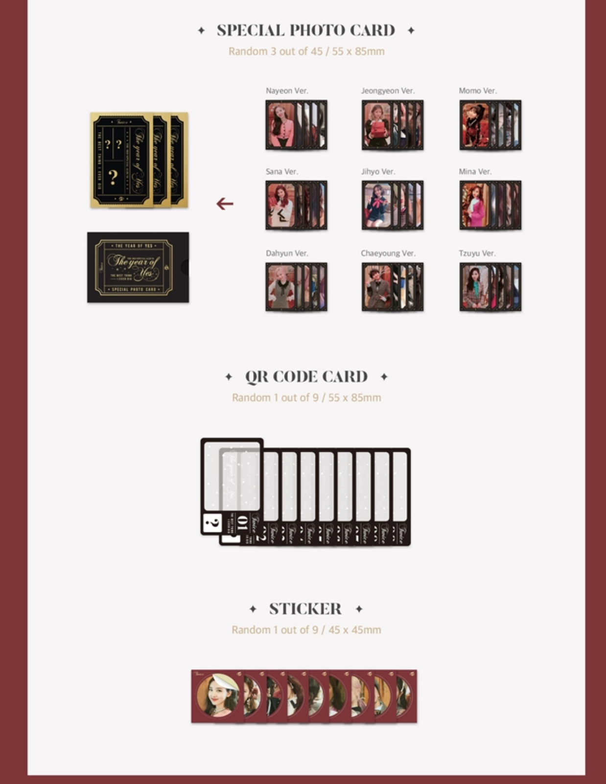 TWICE (트와이스) Special Album Vol. 3 - The year of Yes (Korean