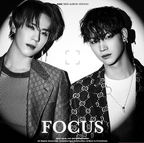 JUS2 (저스투) Mini Album Vol. 1 - FOCUS (Korean) RANDOM VERSION ONLY