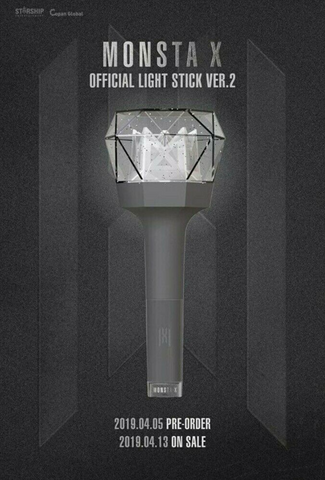 Monsta X Official Light Stick Version 2