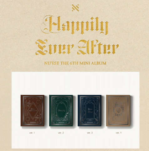 NU'EST (뉴이스트) Mini Album Vol. 6 - Happily Ever After (Korean) RANDOM VERSION