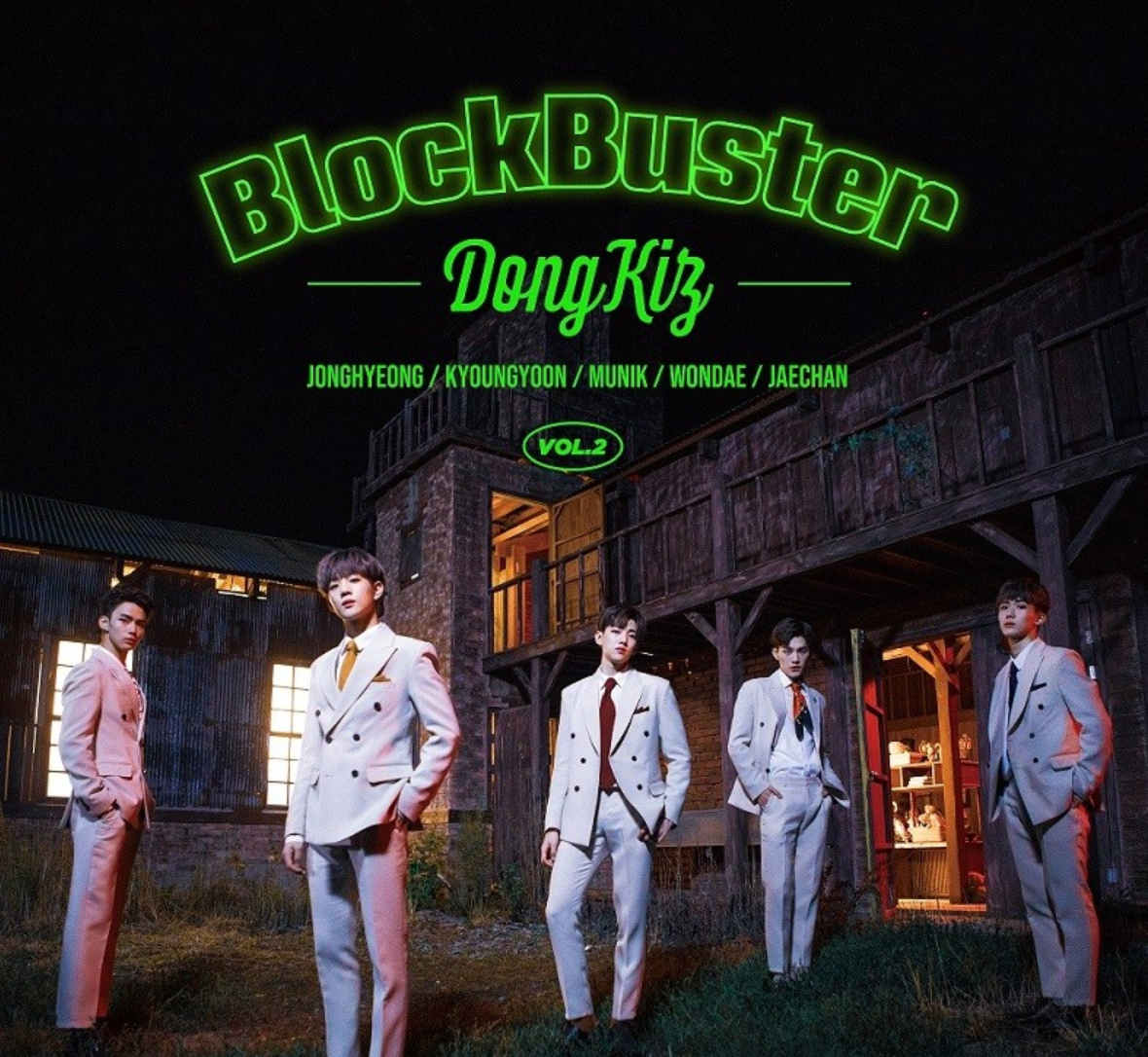 DONGKIZ (동키즈) Single Album Vol. 2 - BlockBuster (Korean)