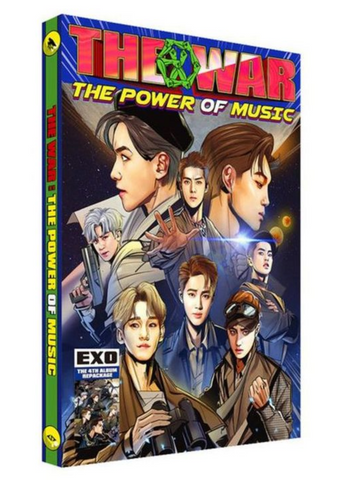 EXO (엑소) Vol. 4 Repackage - THE WAR : The Power of Music (Korean Version) (Korean Edition)