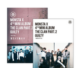 Monsta X (몬스타엑스) Mini Album Vol. 4 - The Clan 2.5 Part.2 GUILTY (GUILTY / INNOCENT Version) (Korean) RANDOM VERSION