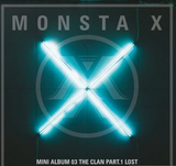 Monsta X (몬스타엑스) Mini Album Vol. 3 - The Clan 2.5 Part.1 Lost (LOST / FOUND Version) (Korean) RANDOM VERSION