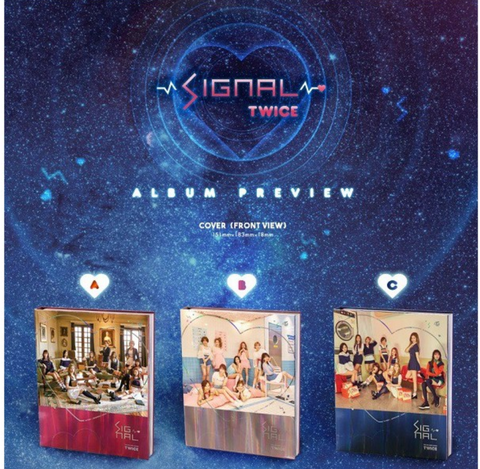 TWICE (트와이스) Mini Album Vol. 4 - Signal (Korean) RANDOM VERSION