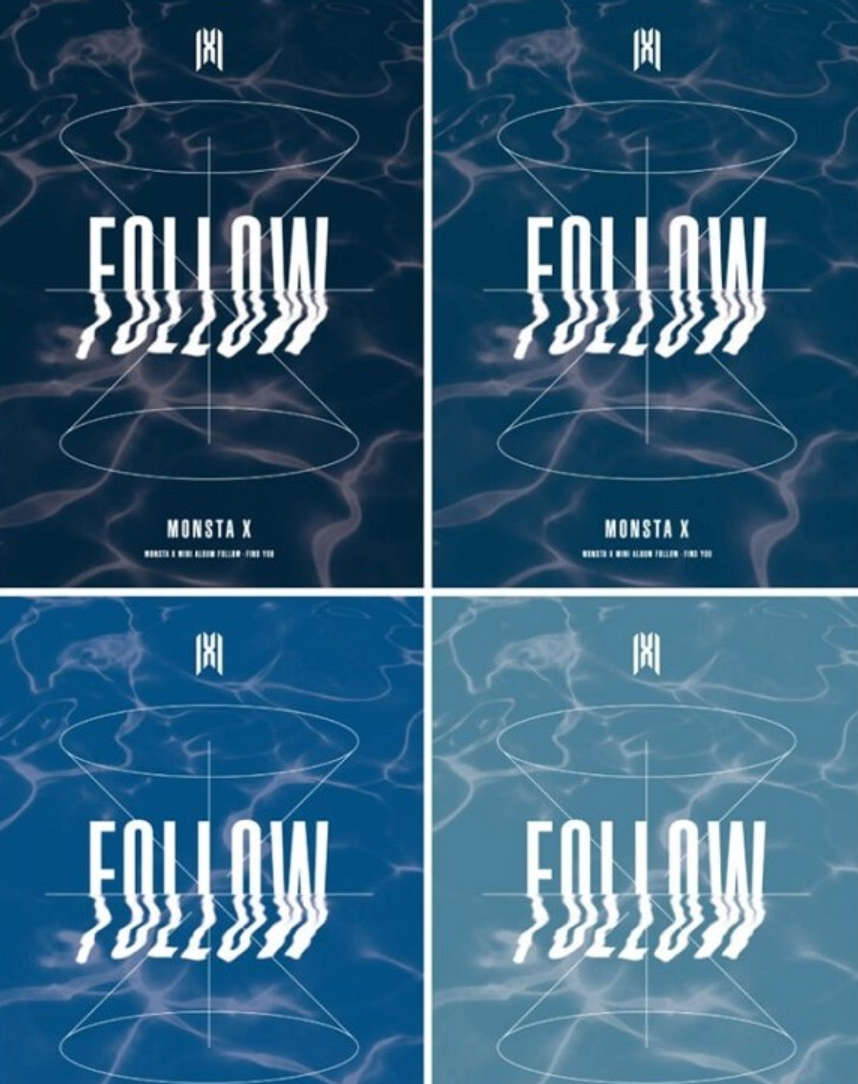 Monsta X (몬스타엑스) Mini Album - FOLLOW - FIND YOU (Korean)
