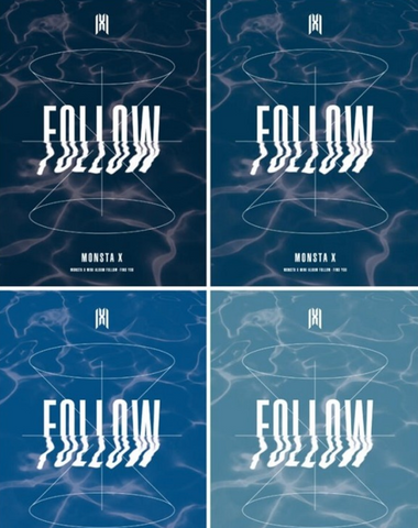 Monsta X (몬스타엑스) Mini Album - FOLLOW - FIND YOU (Korean)