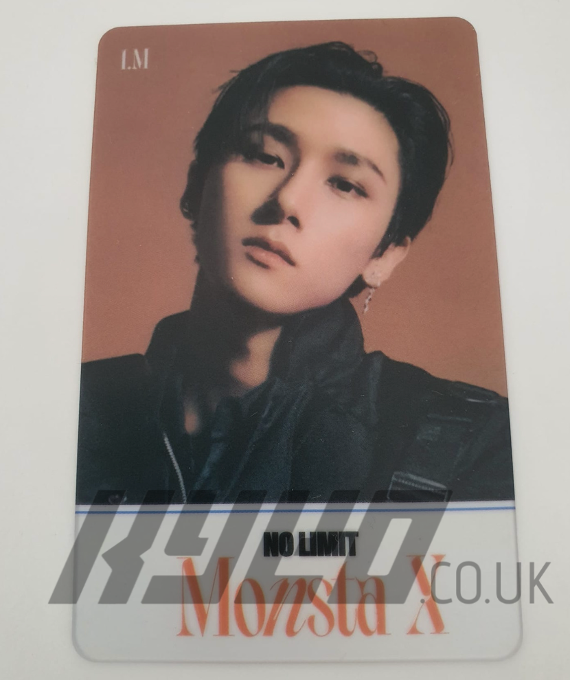 MONSTA X NO LIMIT SW LUCKY DRAW PVC OFFICIAL PHOTO CARD – KYYO