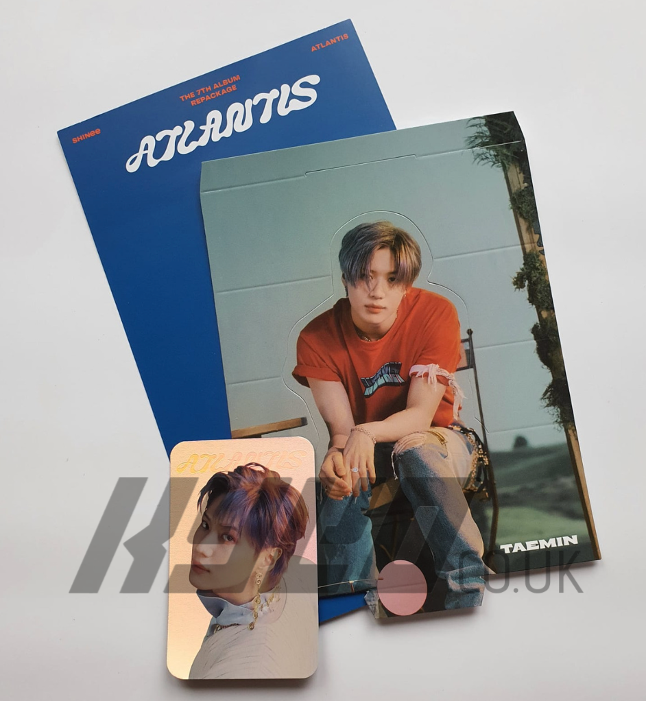 SHINEE : ATLANTIS ( PHOTO STAND + HOLOGRAM PHOTOCARD )