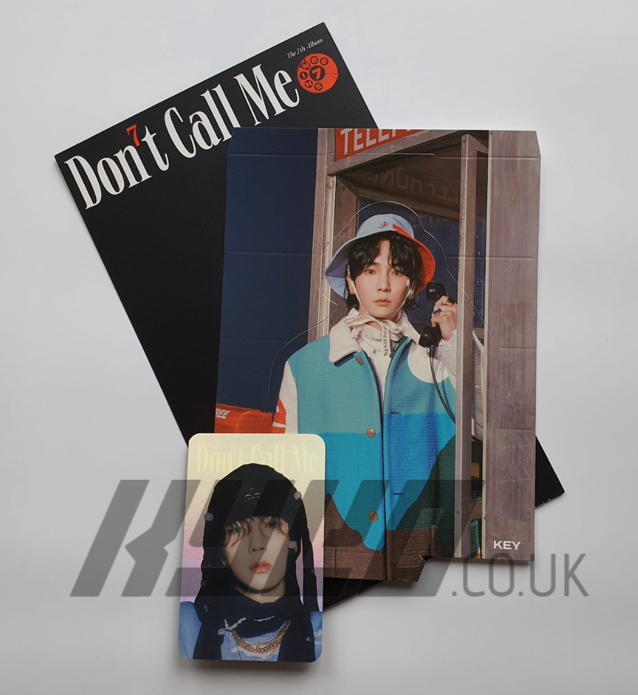SHINEE : DON'T CALL ME ( PHOTO STAND + HOLOGRAM PHOTOCARD