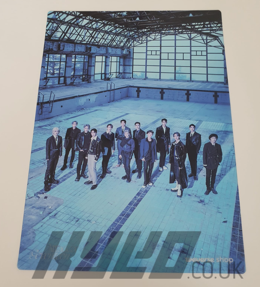 SEVENTEEN ATTACCA WEVERSE OFFICIAL TRANSPARENT MINI POSTER – KYYO