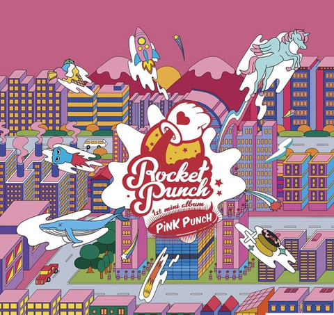Rocket Punch (로켓펀치) Mini Album Vol. 1 - Pink Punch (Korean)