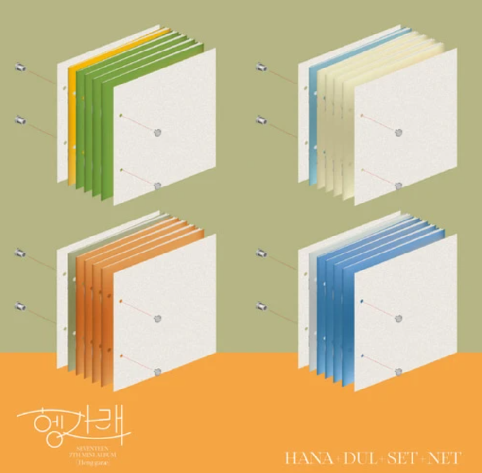 SEVENTEEN - Mini Album Vol. 7 : [Hang:garae] (Korean Edition) – KYYO