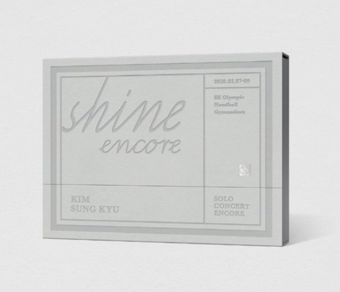 Kim Sung Kyu - Solo Concert : SHINE ENCORE (2DVD) (Korean Edition)
