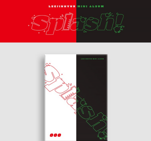 Lee Jin Hyuk (UP10TION) Mini Album Vol. 2 : Splash! (Korean edition)