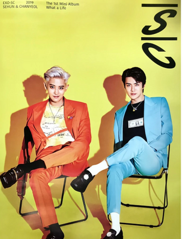 Official Big Poster EXO-SC - "WHAT A LIFE"