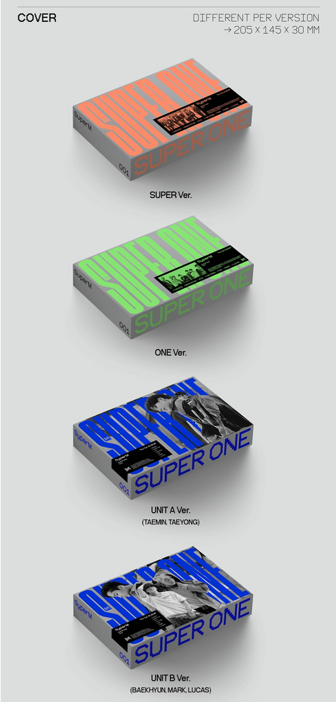 SuperM - The 1st Album : Super One (Korean Edition) – KYYO