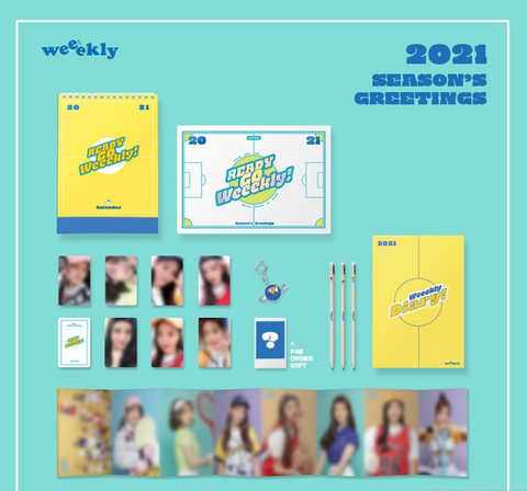 Weeekly - 2021 Season's Greetings : Ready Go Weeekly! (Korean Edition)
