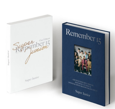 Super Junior - Super Junior 15th Anniversary Photobook : REMEMBER 15 (Korean Edition)