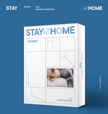 WONHO - 2021 Season's Greetings : STAY AT HOME (Korean Edition)
