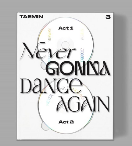 Taemin - Vol. 3 - Never Gonna Dance Again [Extended Version / 2CD] (Korean Edition)