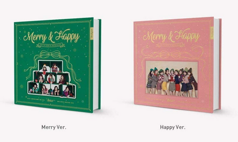TWICE - The 1st Album Repackage - Merry & Happy (Korean Edition)
