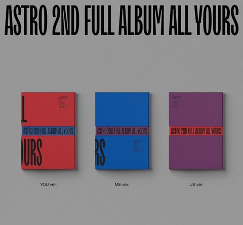 ASTRO - VOL.2 : ALL YOURS (Korean Edition)
