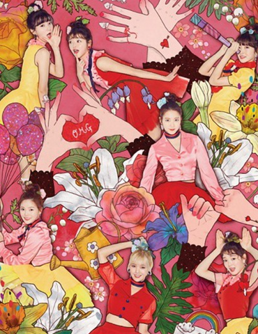 OH MY GIRL - Mini Album Vol. 4 - Coloring Book (Korean Edition)