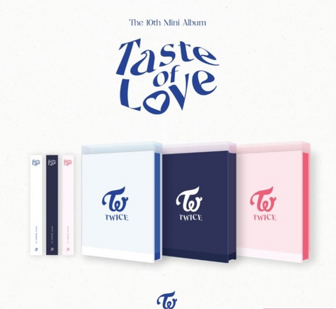 TWICE - Mini Album Vol. 10 : Taste of Love (Korean Edition)