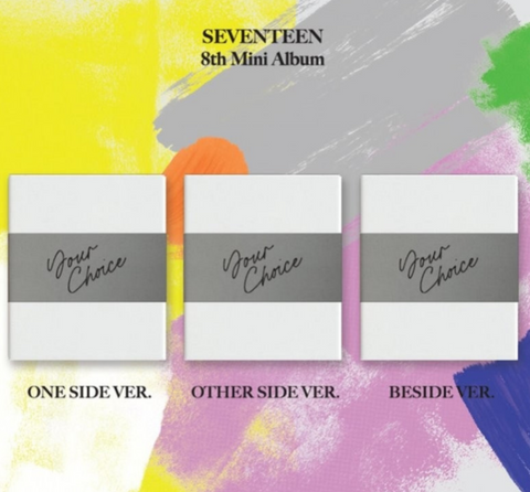 SEVENTEEN - Mini Album Vol. 8 : Your Choice (Korean Edition)