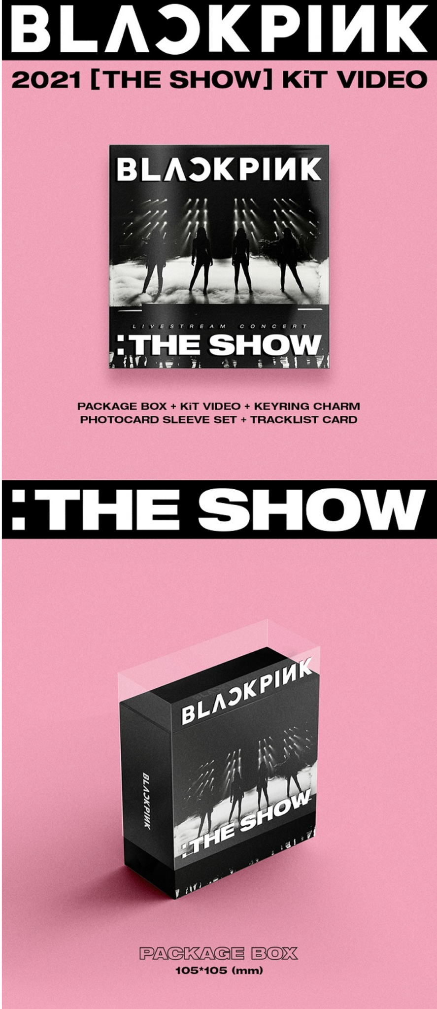 BLACKPINK THE SHOW KIT ALBUM 未開封 BLACKPINK THE SHOW KIT BLACKPINK THE SHOW KIT ALBUM 未開封 BLACKPINK THE SHOW KIT