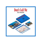 Shinee - Don't Call Me Sticker Coloring Book (Korean Edition)