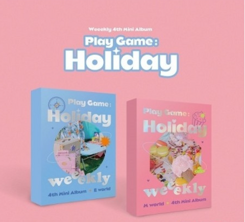 Weeekly - 4th mini album Play Game : Holiday (Korean Edition)