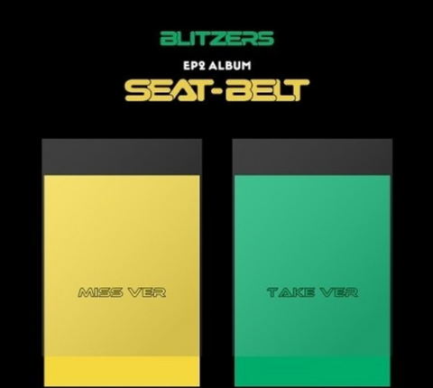BLITZERS - 2nd EP Album : [SEAT-BELT] (Korean Edition)