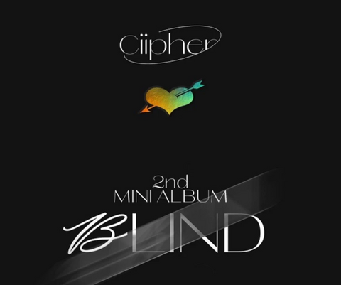 CIIPHER - Mini album Vol.2 : BLIND (Korean Edition)