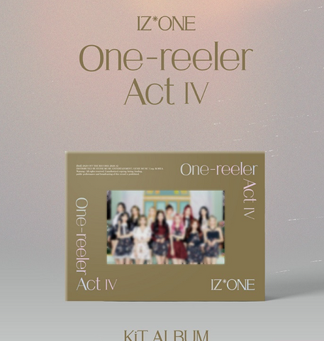 IZ*ONE - Mini Album Vol. 4 : One-reeler Act IV (AIR KiT Kihno) (Korean Edition)