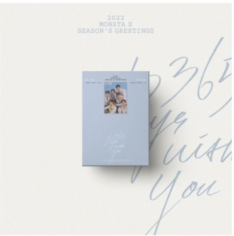 Monsta X - 2022 Season's Greetings [DAILY PAD CALENDAR : 365 Days with you]  (Korean Edition)