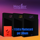 KEP1ER - FIRST IMPACT (Mini Album Vol. 1) + EXTRA PHOTO CARD *