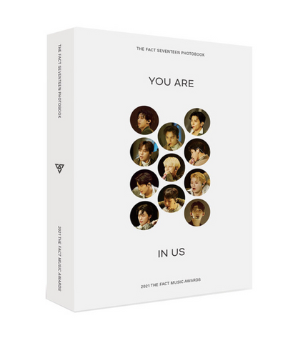 [50% OFF] : SEVENTEEN - THE FACT SEVENTEEN - YOU ARE IN US Photobook (Korean Edition)