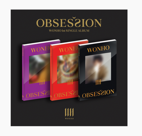 WONHO - 1ST SINGLE : [OBSESSION] (Korean Edition)